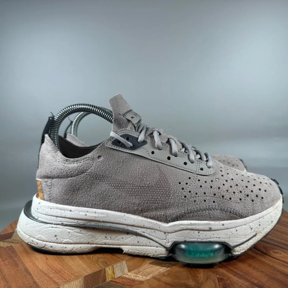 Nike Air Zoom Type N.354 Mens 6 Iron Grey Suede Sneakers CJ2033-002